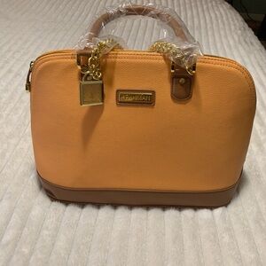 Charming Dooney & Bourke Orange Satchel